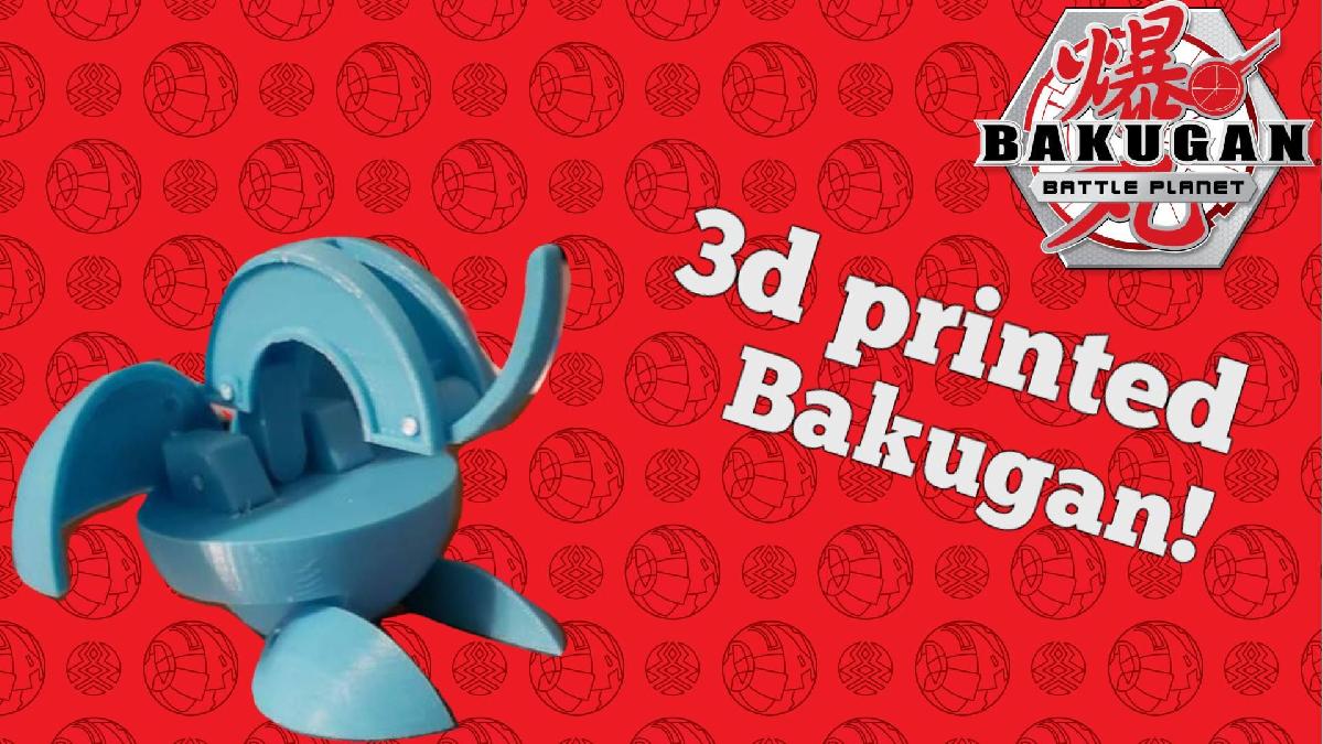Bakugan Protótipo modelo 3d