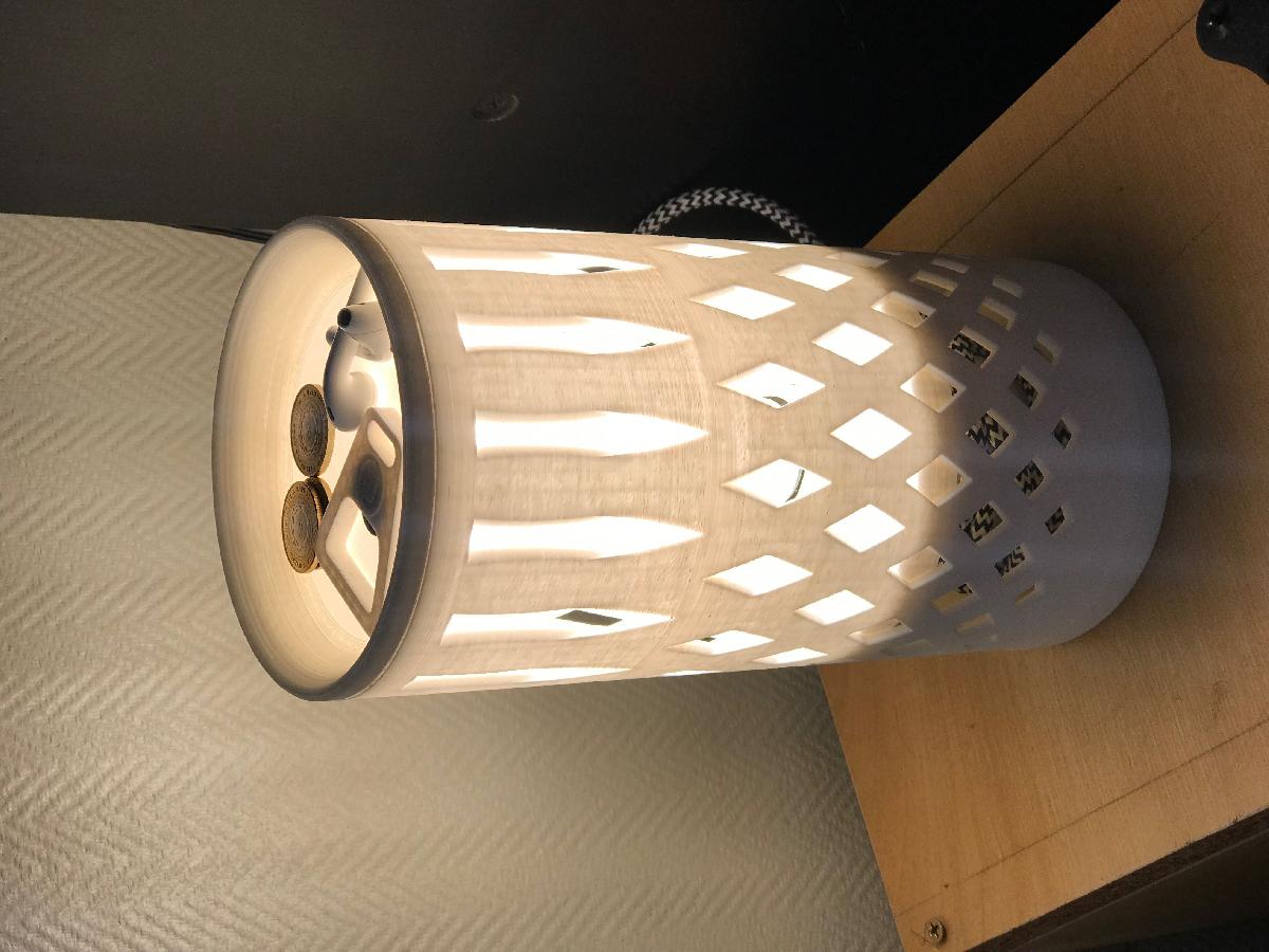 lampada impressa em 3D