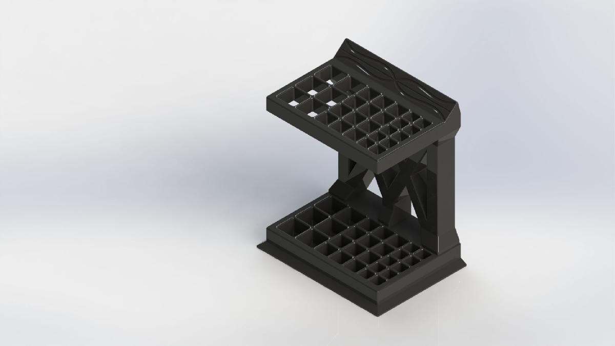 Suporte para pincel de tinta