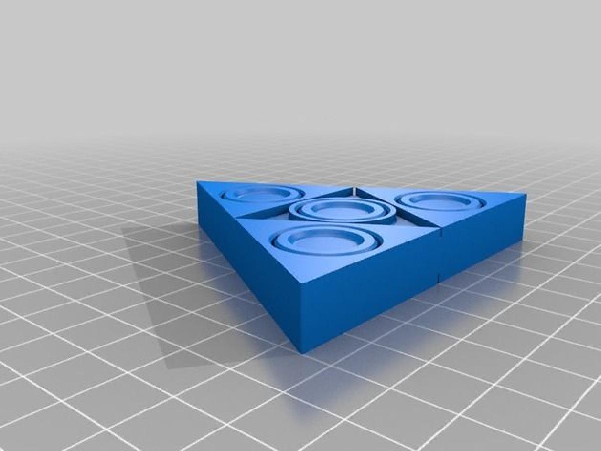Fidget Spinner Triforce