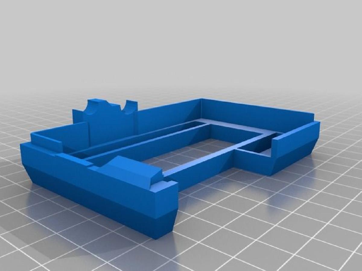 Caixa Estendida para Raspberry Pi + LCD Adafruit