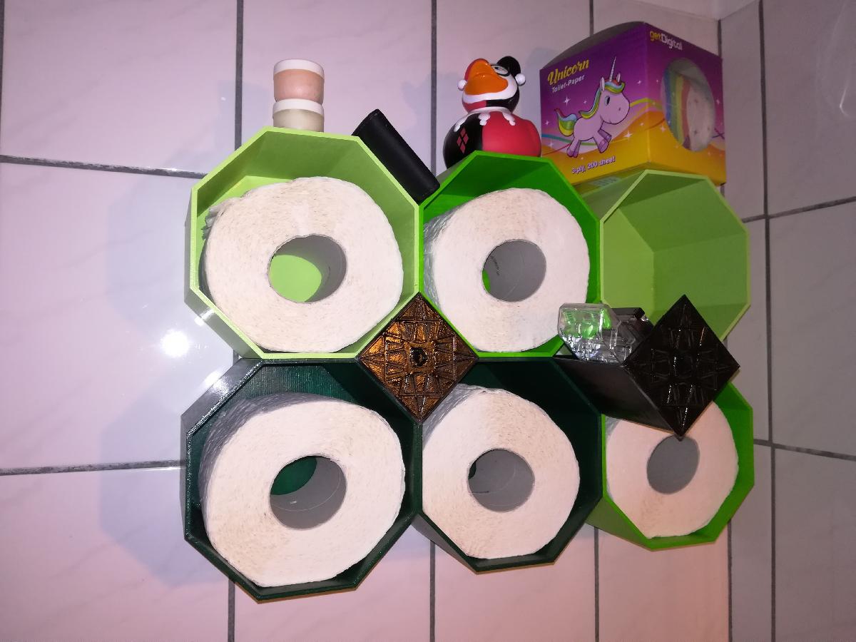 Prateleiras de Papel Higienico
