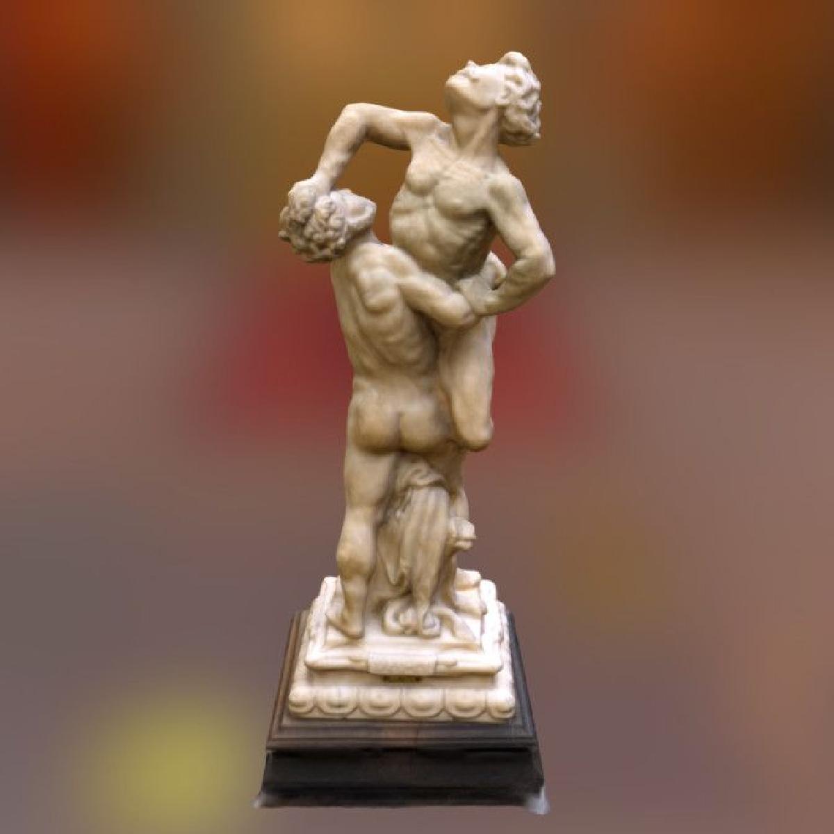 Hercules lutando com Antaeus