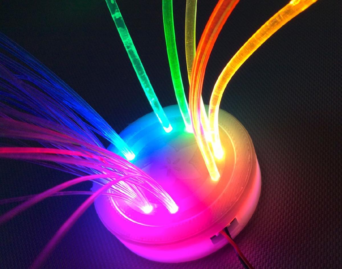 Caixa de Tubo de Luz Costuravel do Circuit Playground com Botoes