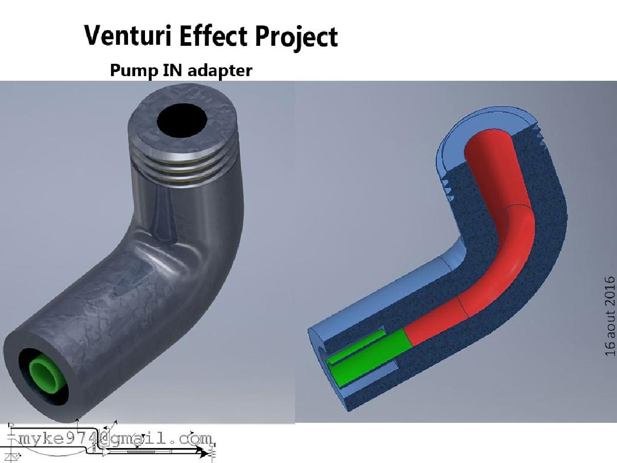 Adaptador da bomba Swiftech MCP655 na v1