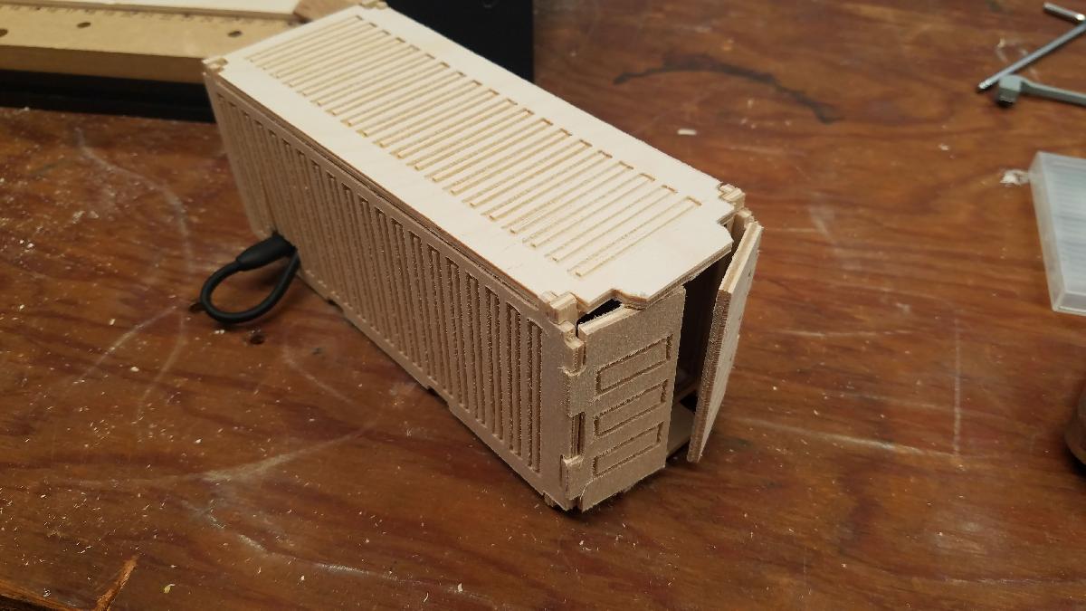 Caixa de Conteiner de Transporte CNCd