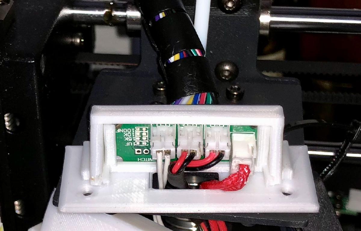 Caixa superior da placa do extrusor Anycubic i3 Mega