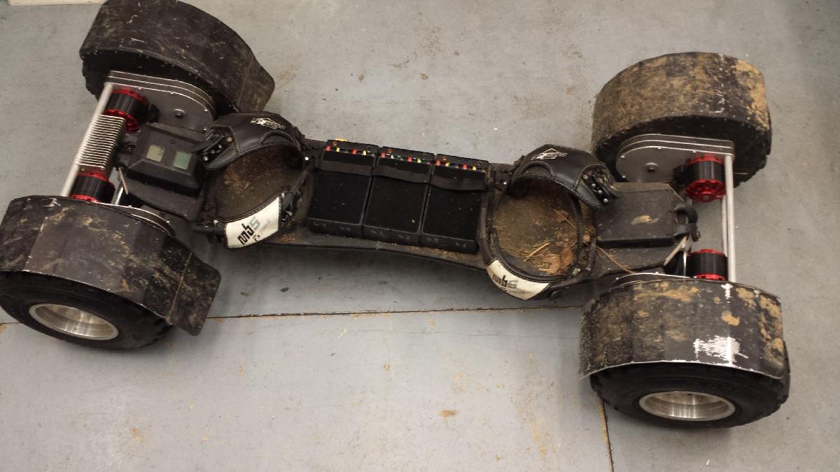 Prancha de Montanha Eletrica Off road 4WD de Alta Resistencia