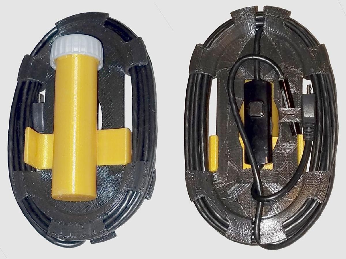 Recipiente Acessorio para Suporte de Bore Scope USB