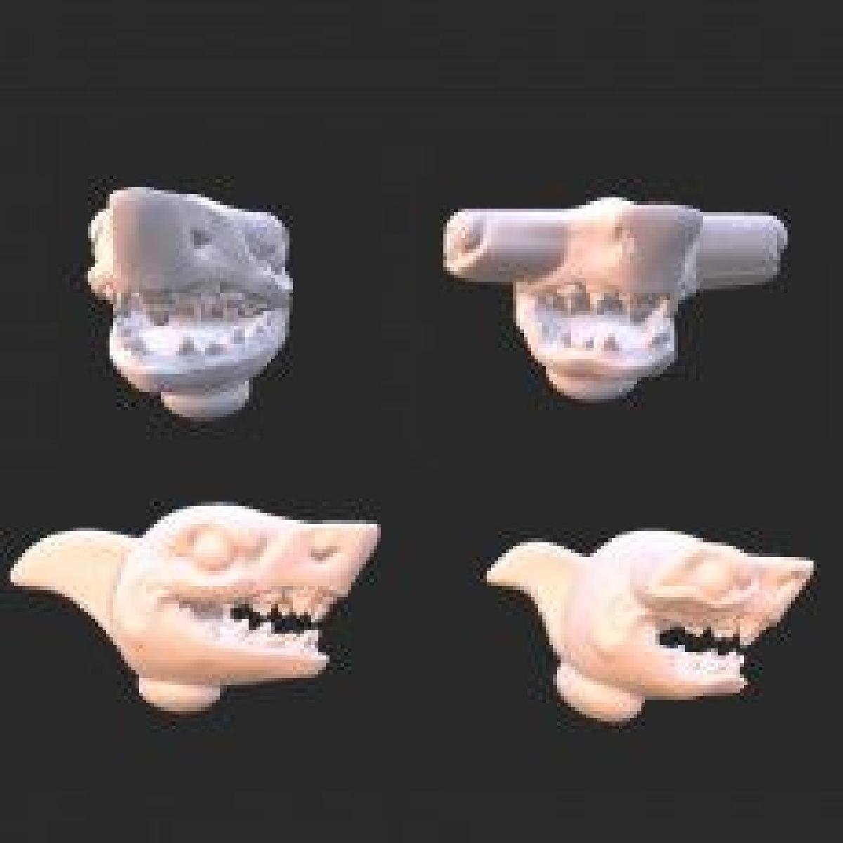 Cabecas de Tubarao Espacial Totalmente Radical