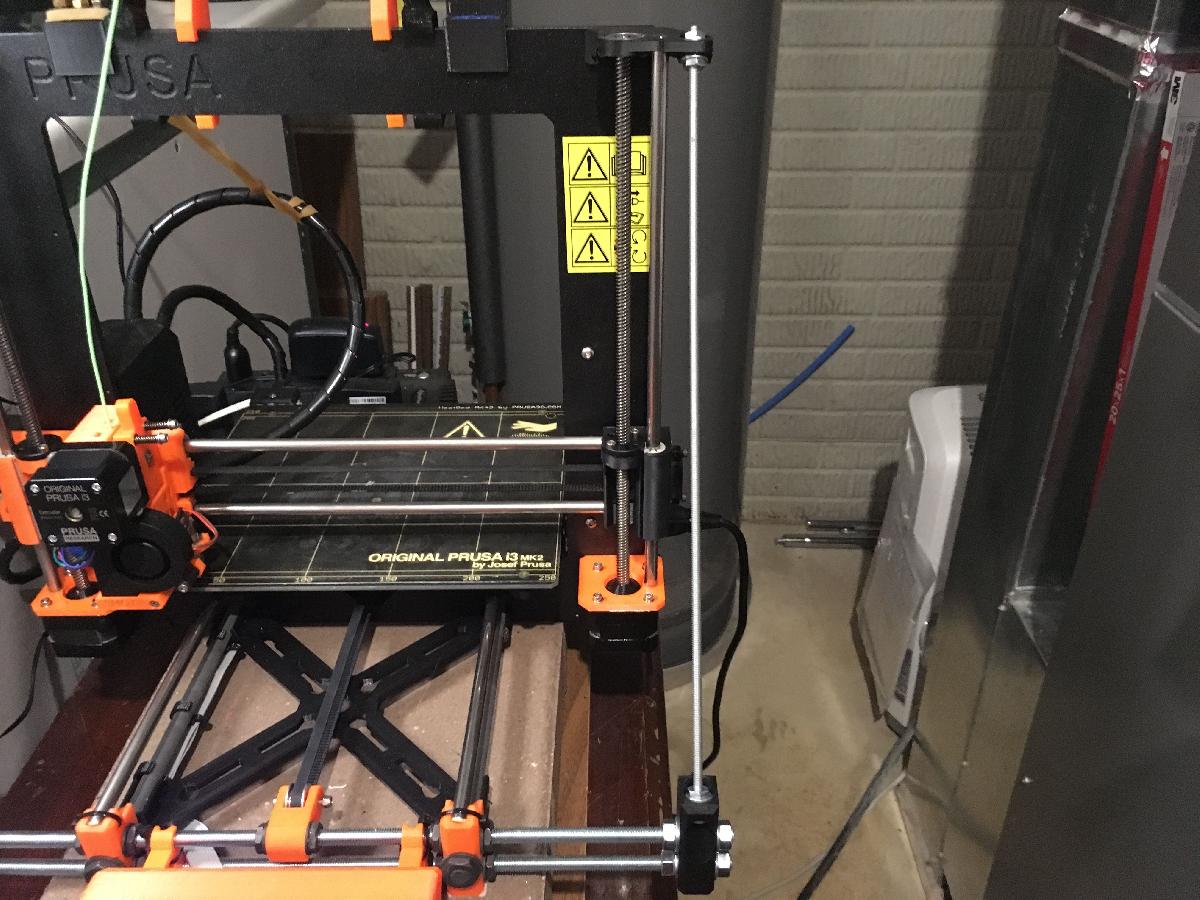 Melhorias no Eixo Z da Prusa I3 MK2