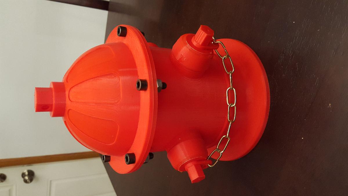 Casa de passarinho hidrante