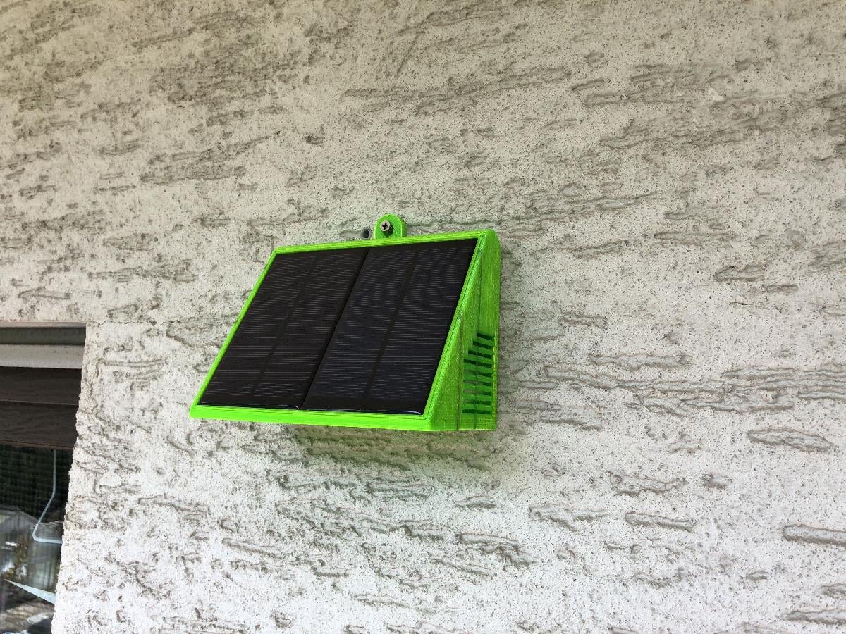 Estacao meteorologica com energia solar e Wi Fi