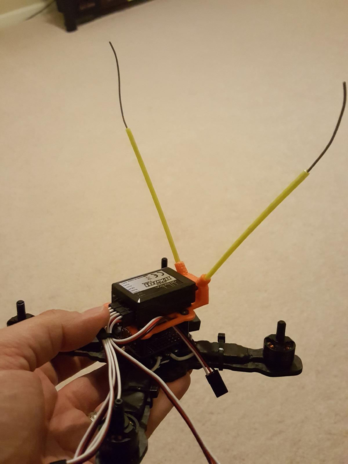 Placa Superior Armattan Morphite 155 com Suporte para Antena