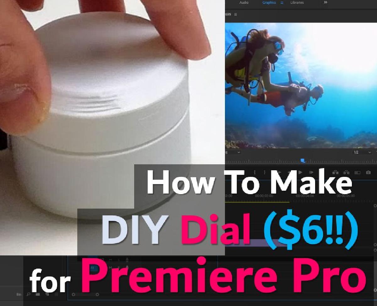 Controle de Disco DIY para Premiere Pro