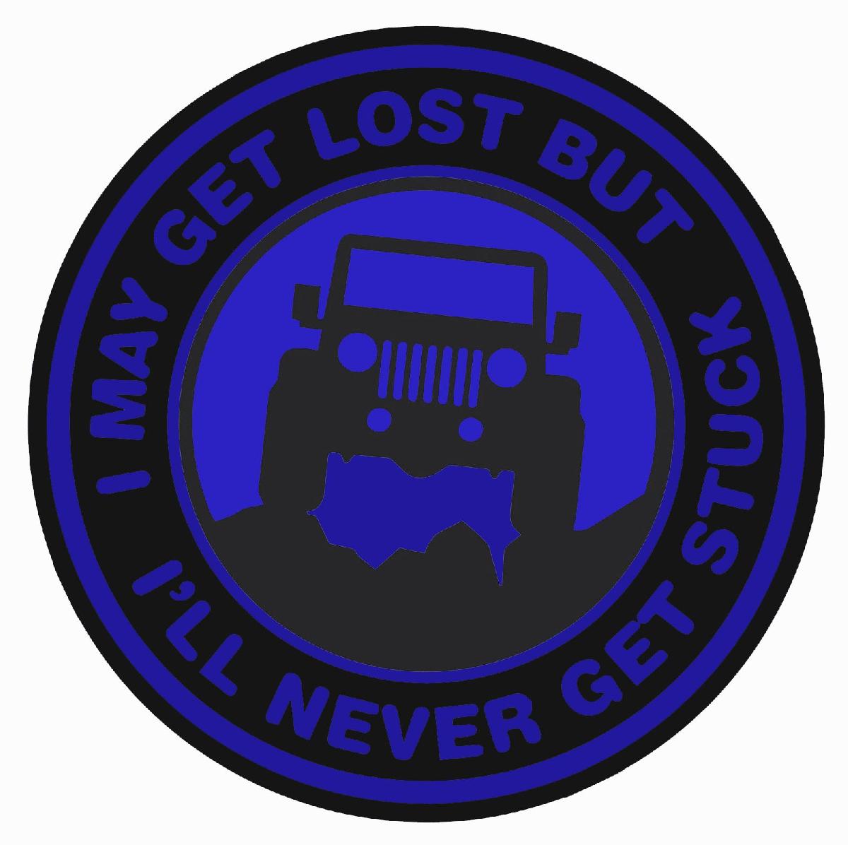 Distintivo Jeep Nunca Fica Preso
