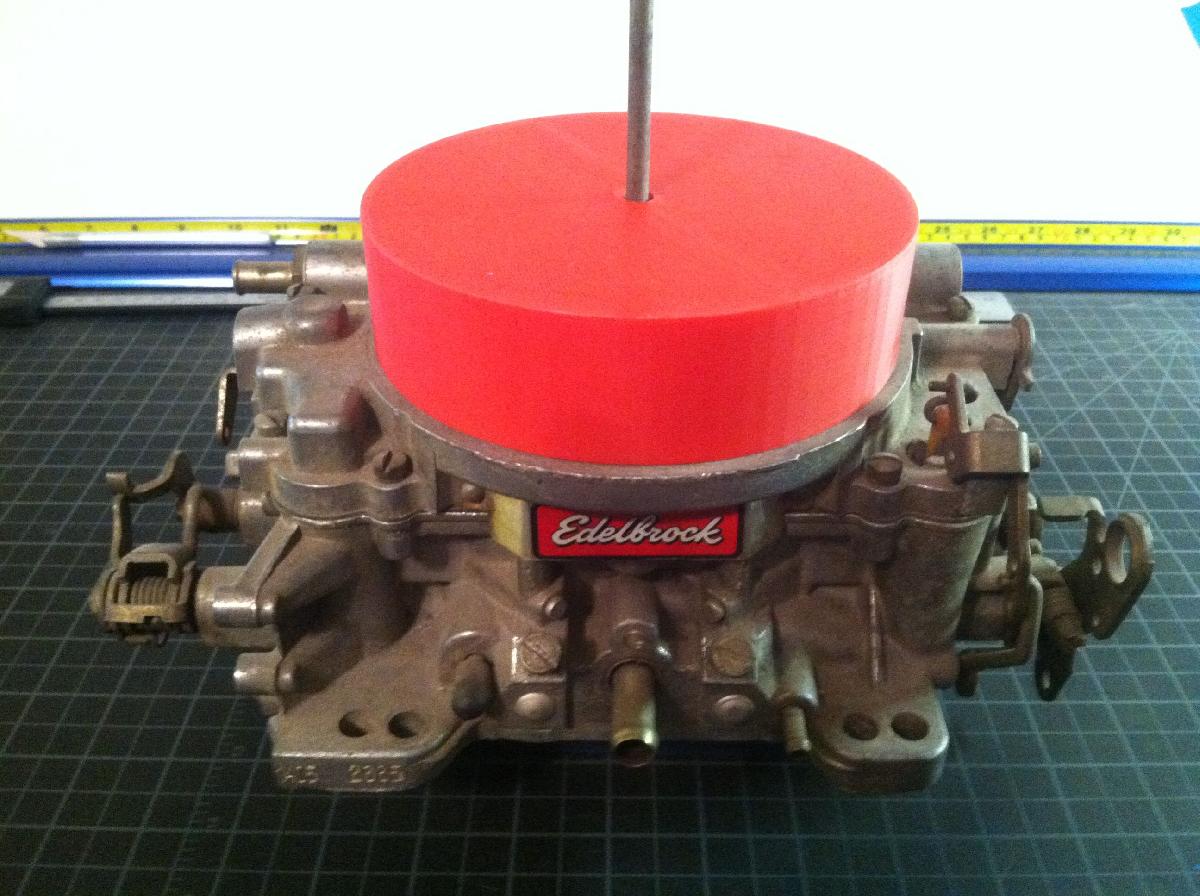 Tampa do carburador para Edelbrock 4 cilindros