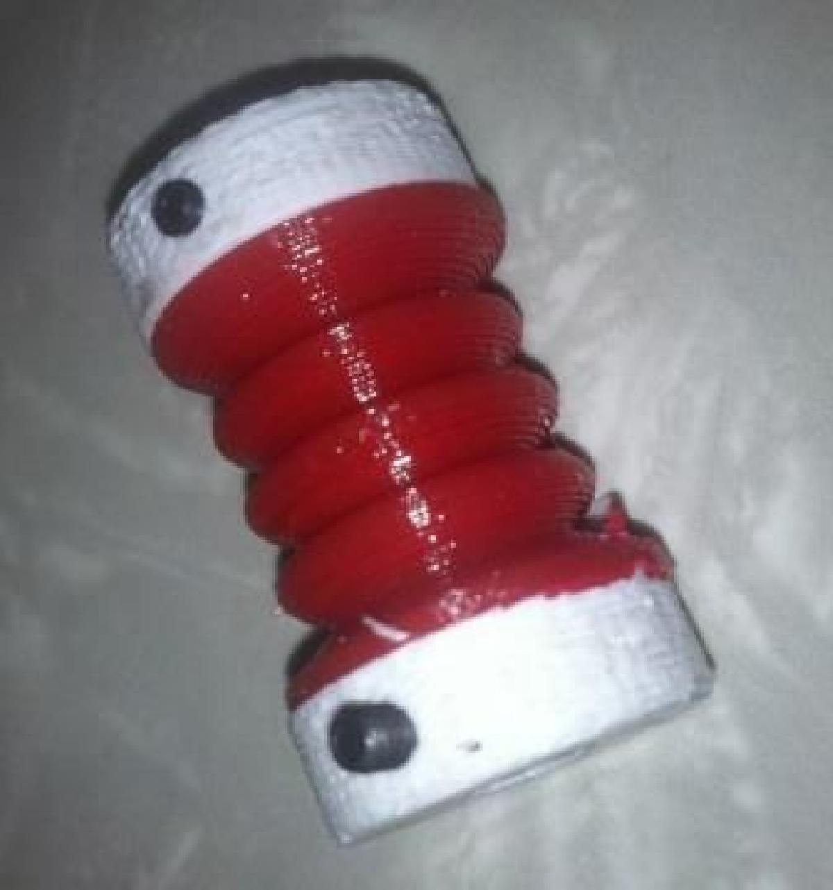 Acoplamento Flexivel   Impressao Dual NinjaFlex/ABS