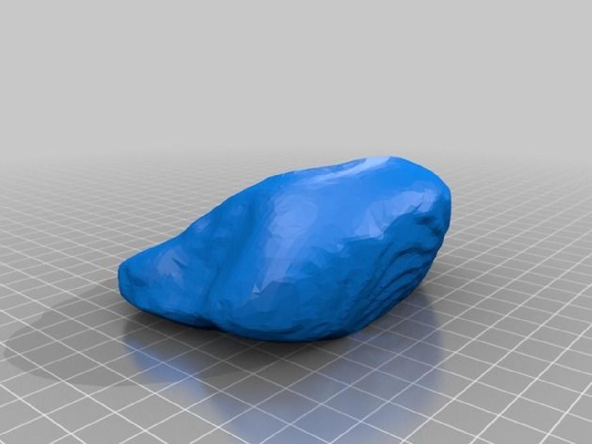 Pedra Artificial com Chave Oculta