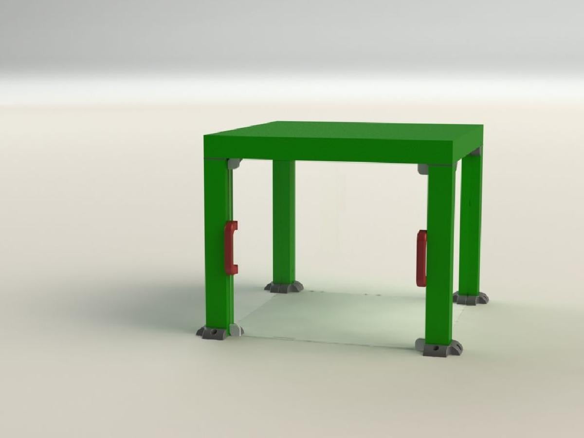 Pecas de Enclosure Ikea Lack