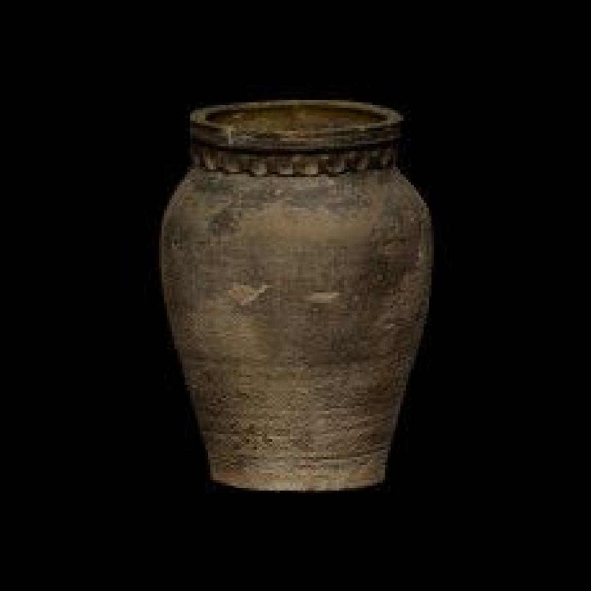 jarro de armazenamento de ceramica