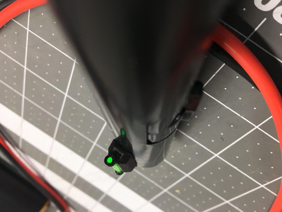 Red Ryder Fiber Sight e Anel Fantasma