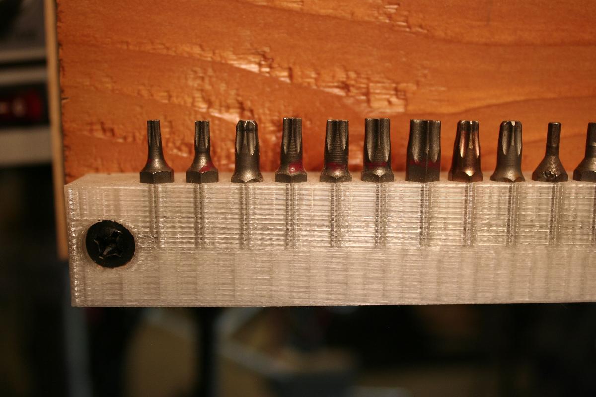 Suporte de Bits de Driver de Um Quarto de Polegada