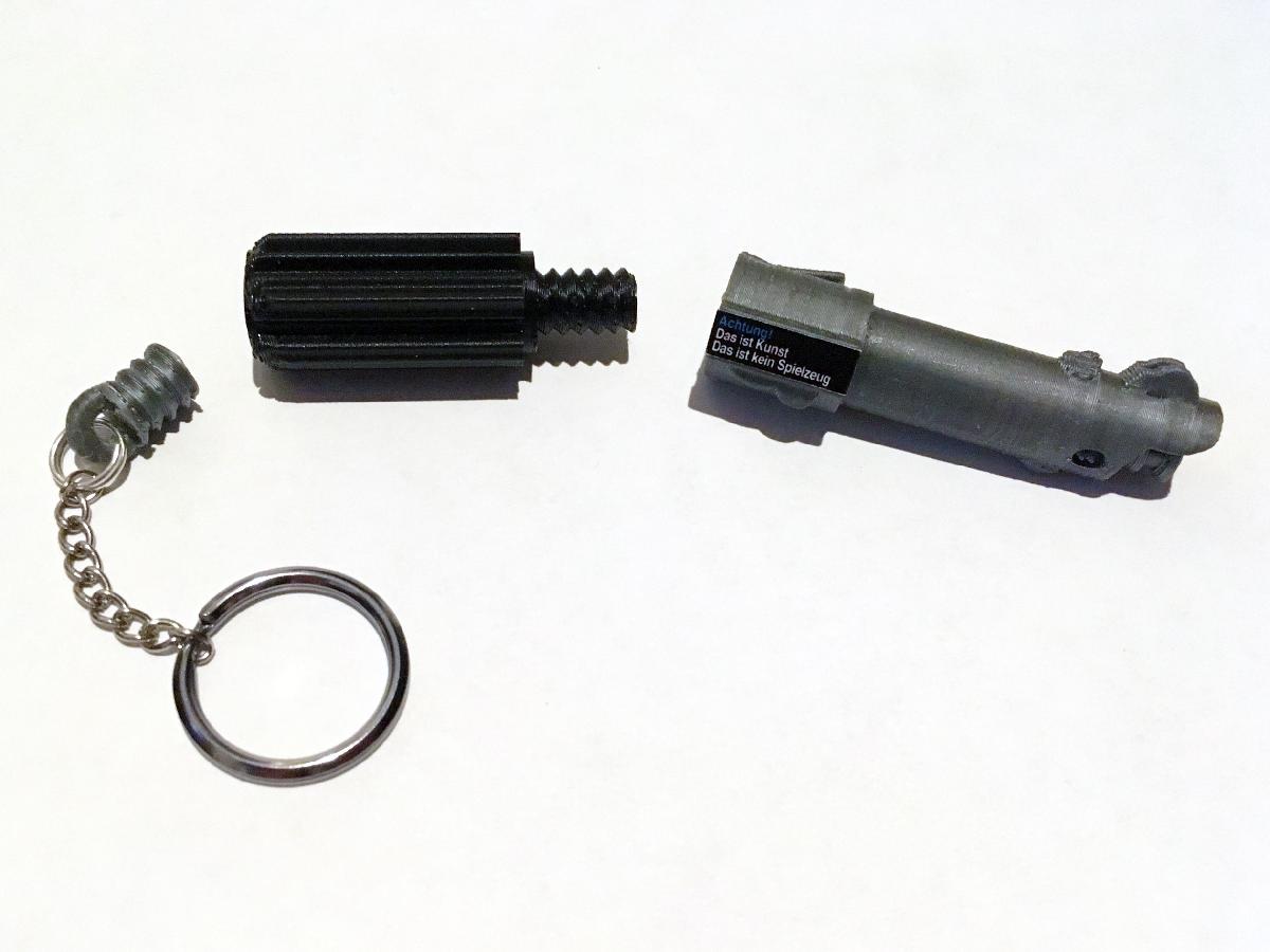 Chaveiro de Sabre de Luz da Sorte (Star Wars)