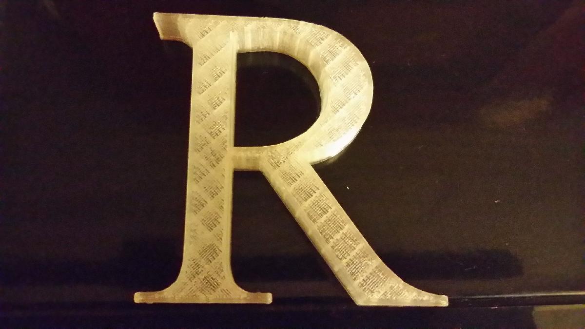letter R