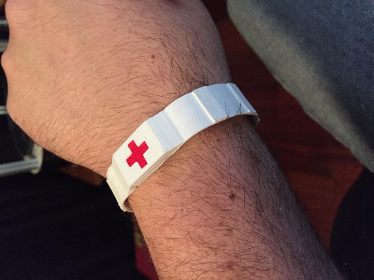 Chave de algema de emergencia