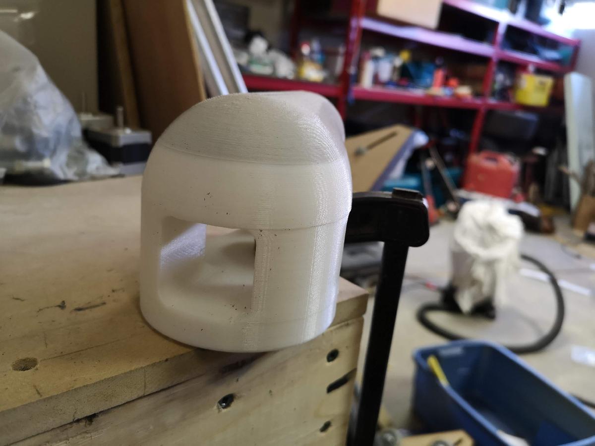 Bigorna para moldar armadura de espuma cosplay
