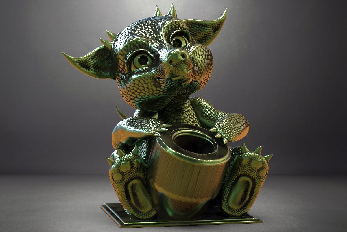 BABY DRAGON   Porta canetas