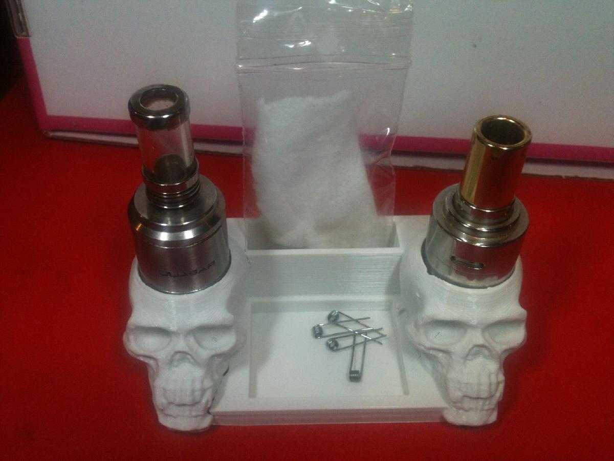 Suporte de cranio RDA   Algodao   Bobinas