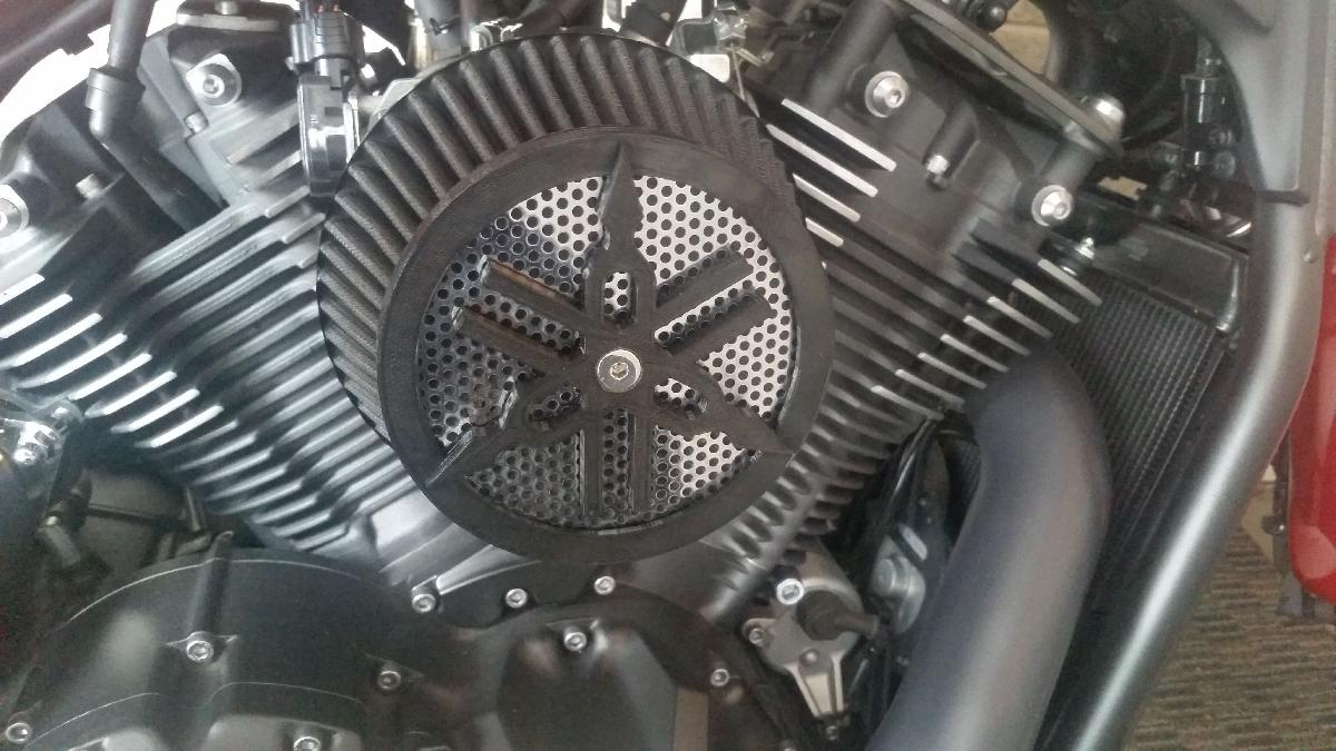 cobertura do filtro de ar da Yamaha