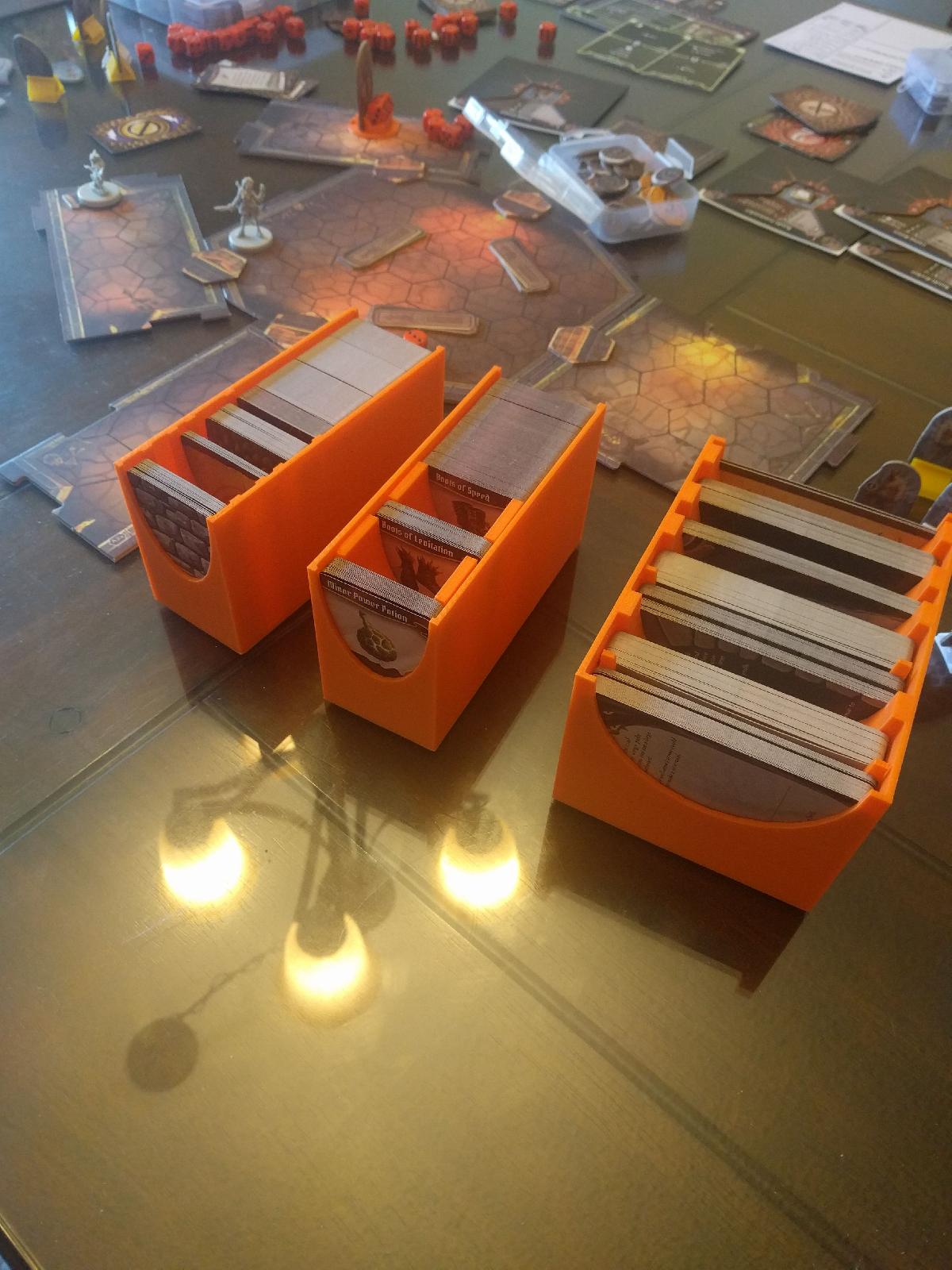 caixas de cartas Gloomhaven