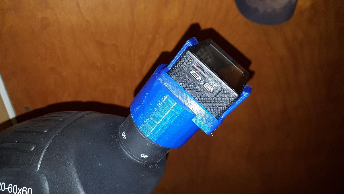 Adaptador de telescopio para camera 4K
