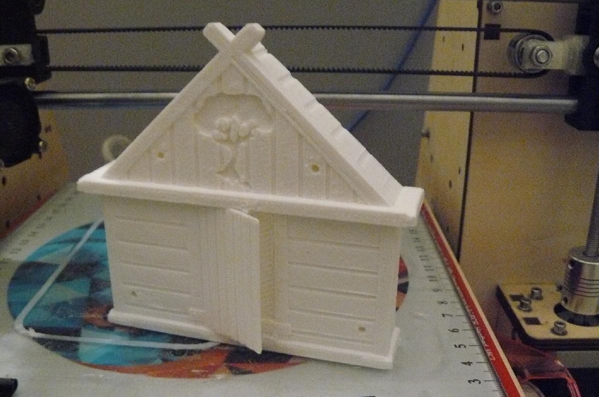 Casa de Gnomo Viking (ou Porta de Fada)