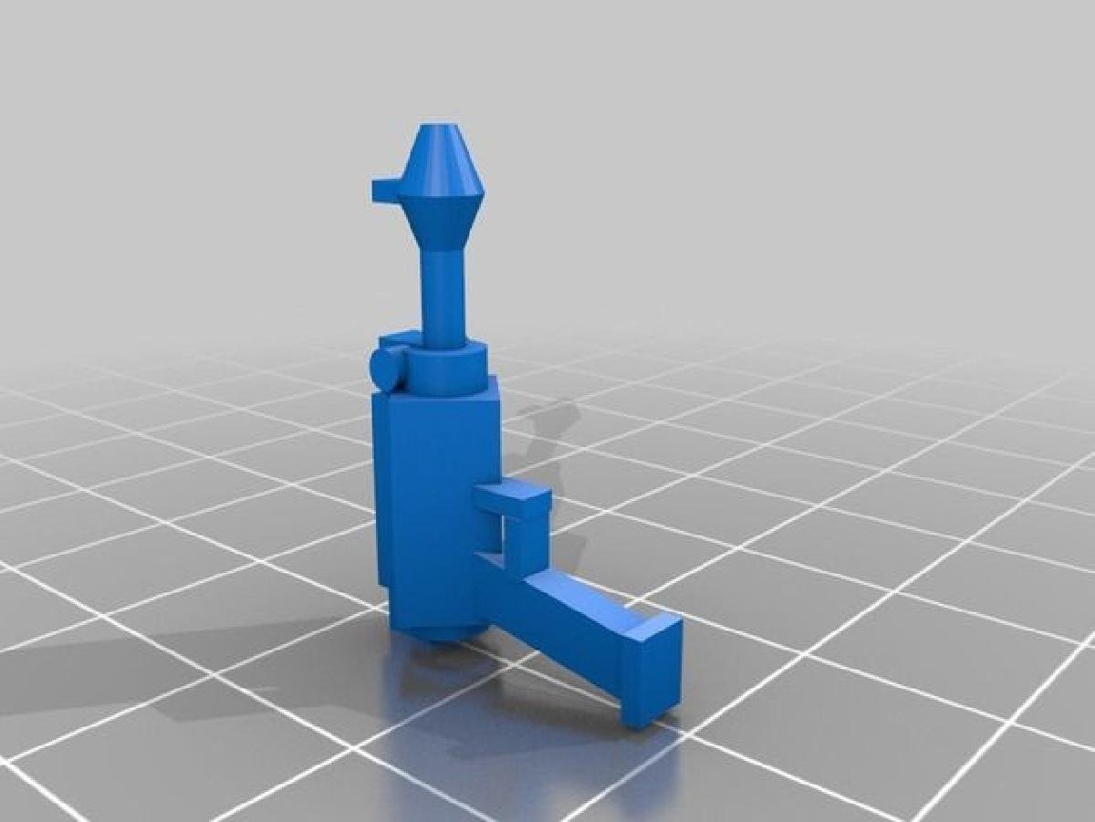 Pistola a Laser 2 para Figuras do GI Joe