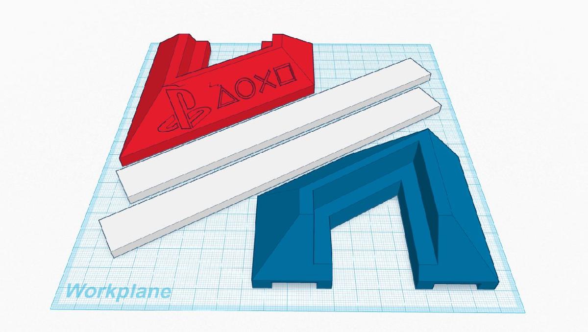 Suporte para Sony PS4 (Playstation 4) com pernas de comprimento total