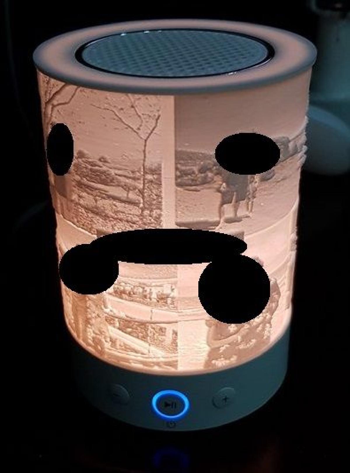 Partes de Litofania LED Bluetooth MrCool