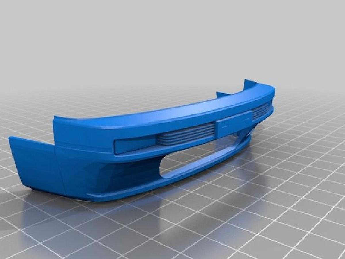 para choque dianteiro nissan silvia s13 1/16