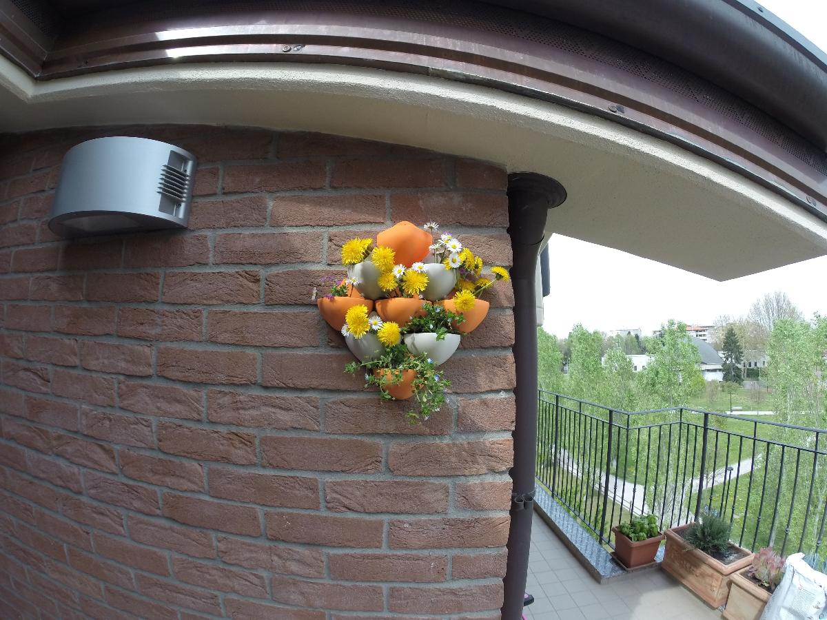 Vasos para jardinagem vertical