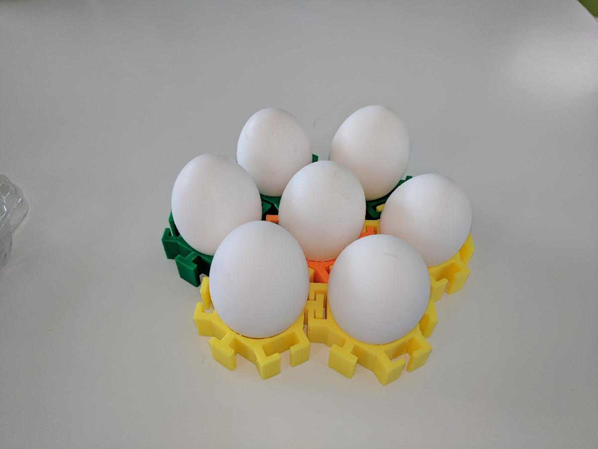 Bandeja modular para ovos