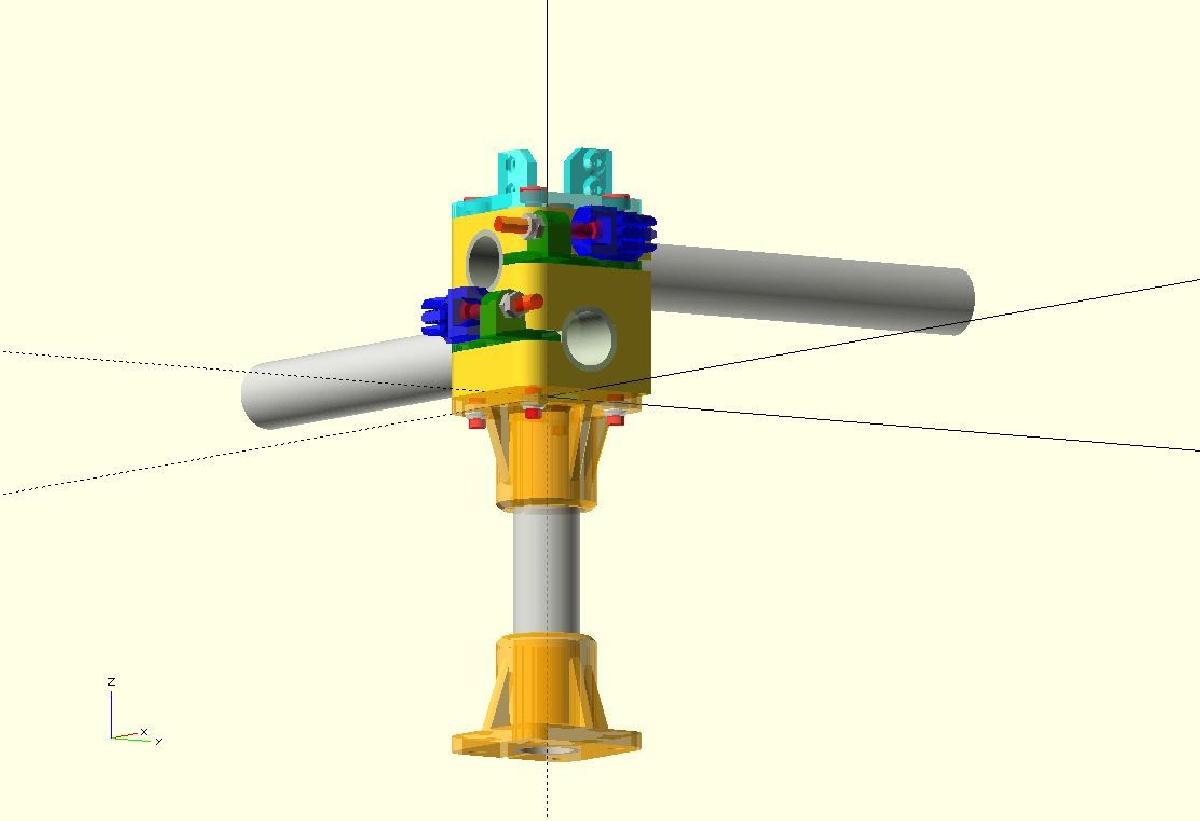 MPCNC   Remix de Bloco de Canto Alto Parametrico para versao dos EUA e IE