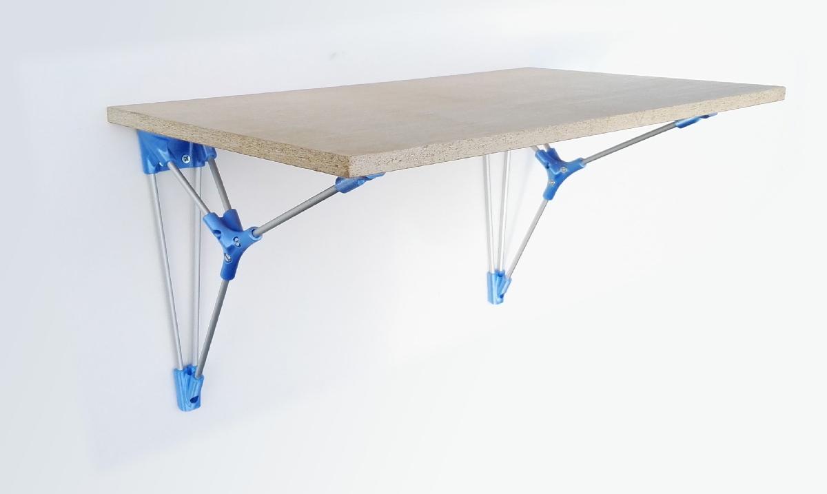 Suporte de prateleira para varao e conexoes