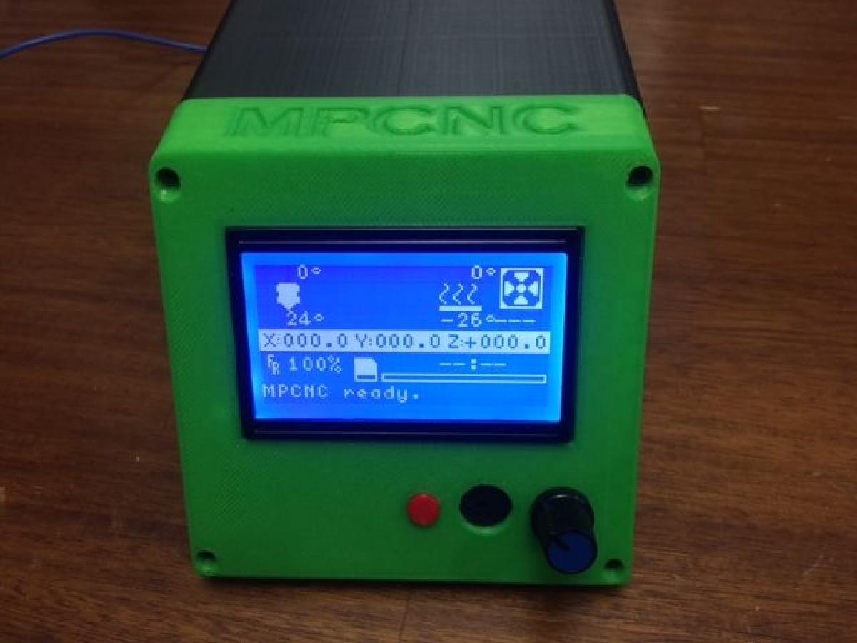 caixa de controle MPCNC com conexoes ethernet keystone