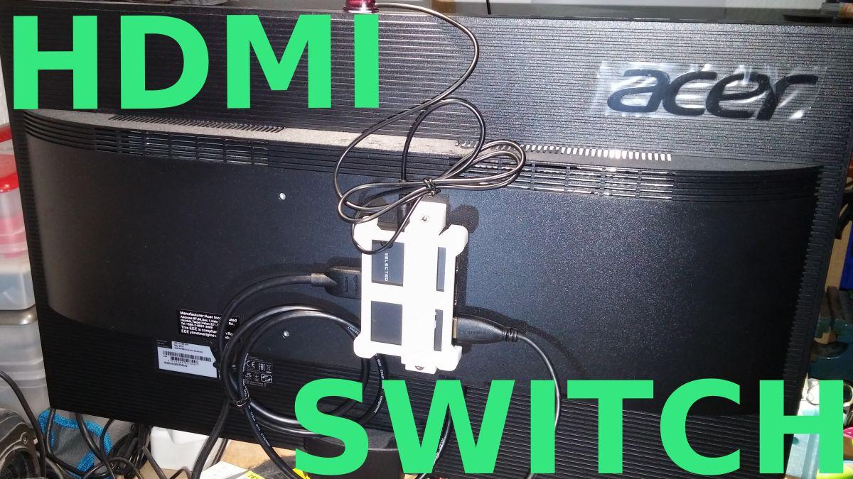 Suporte VESA HDMI Switch 100x100xM4.