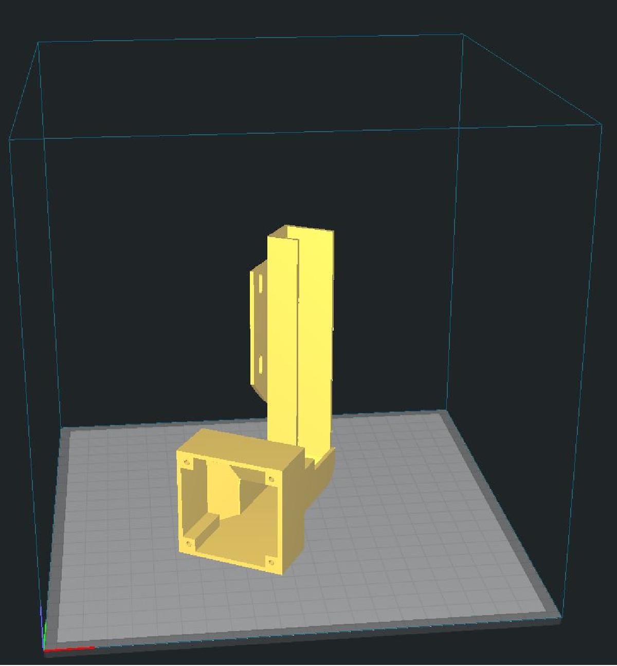 Eixo de ventilacao para Anycubic I3 Mega