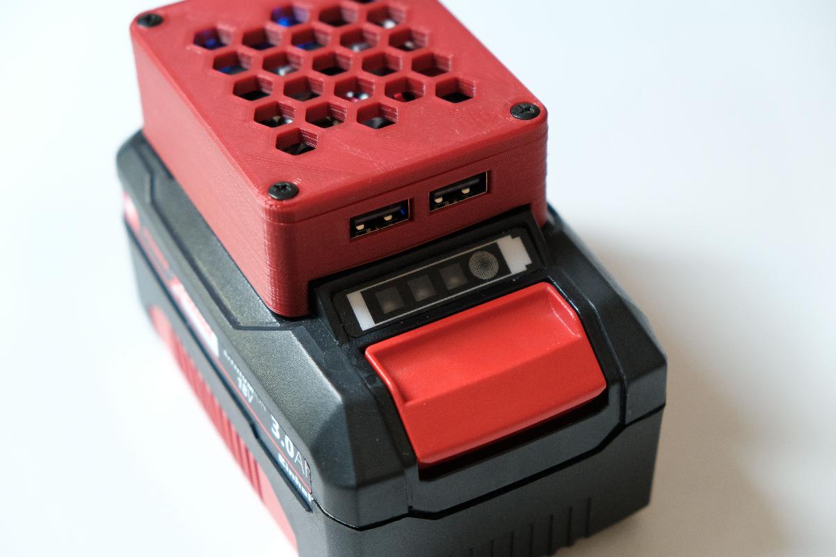 Adaptador USB (Quickcharge 3.0) para Bateria Einhell Power X Change