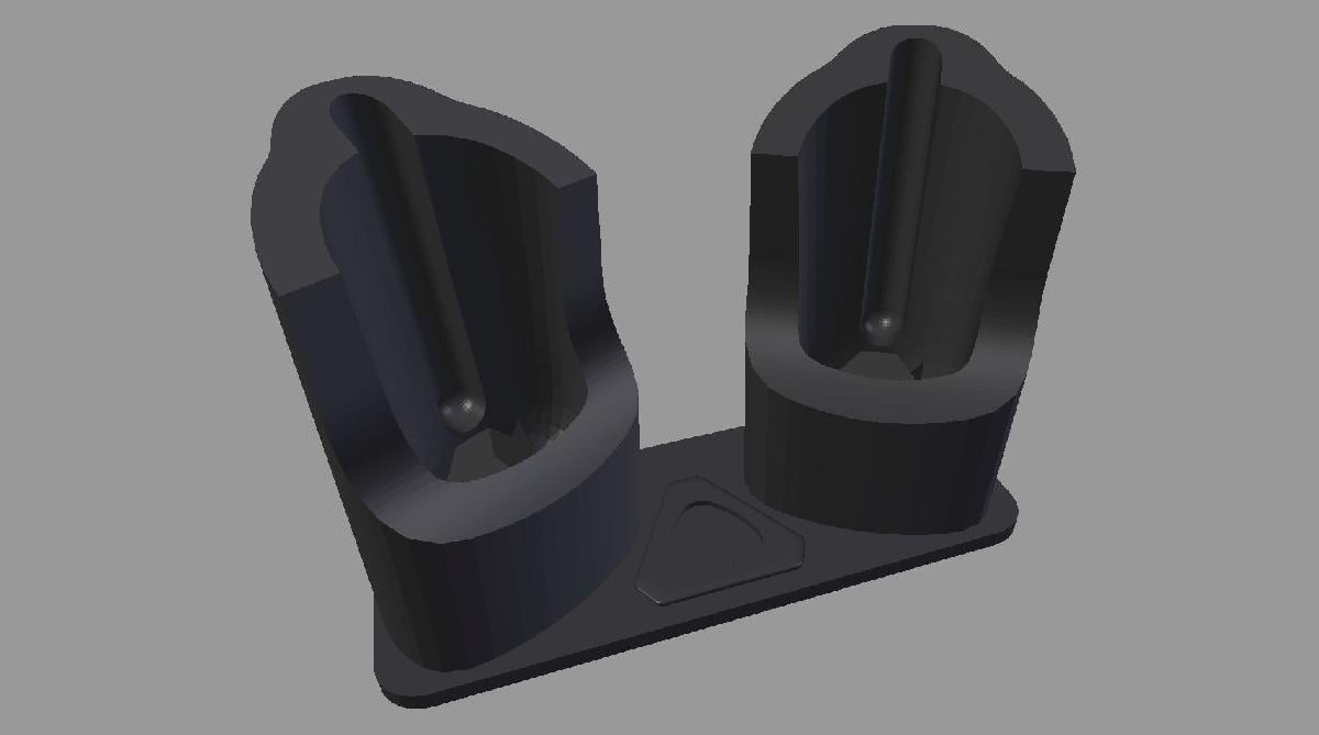 Suporte de Carregamento Duplo para Wand do HTC Vive